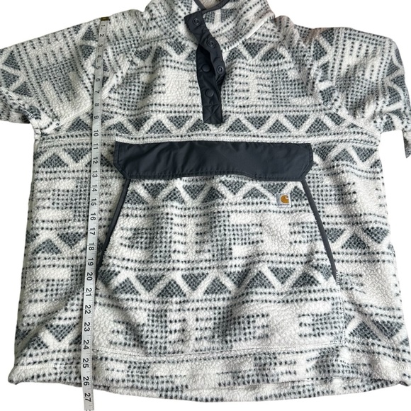 Carhartt Women’s Relaxed Fit Fleece Pullover. Size XL (16-18) - Picture 5 of 11